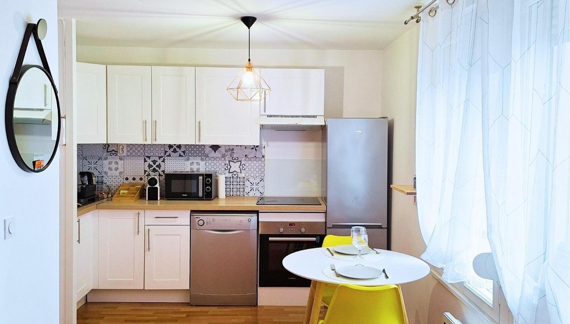 Le Fatsia - Rennes Gare T2 Apartment Luaran gambar